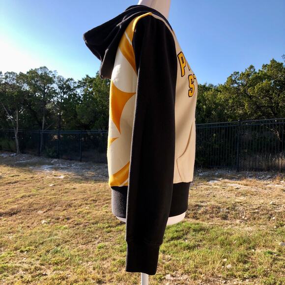 Pittsburgh Steelers Full-Zip Embroidered Hoodie Womens Size S NFL TEAM APPAREL - Picture 2 of 16